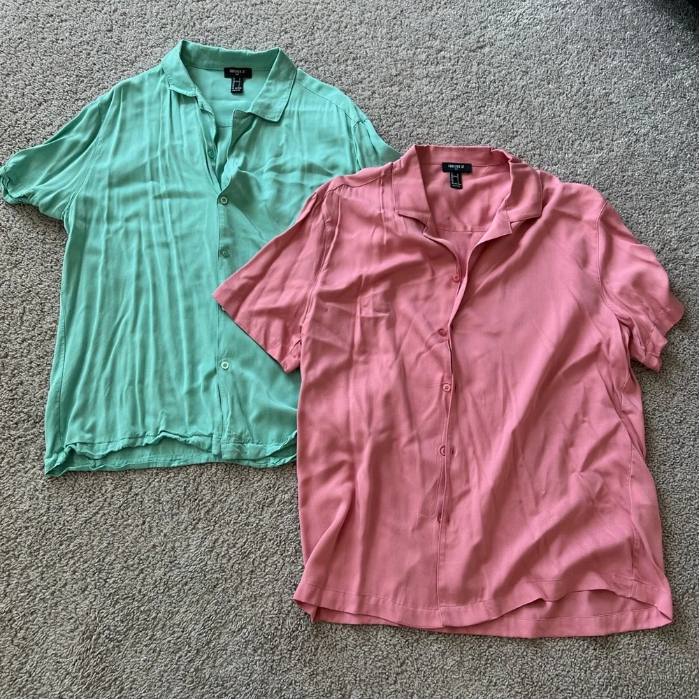 2 Button Ups - Picture 1 of 3
